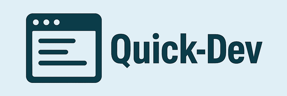 Quick Dev Logo